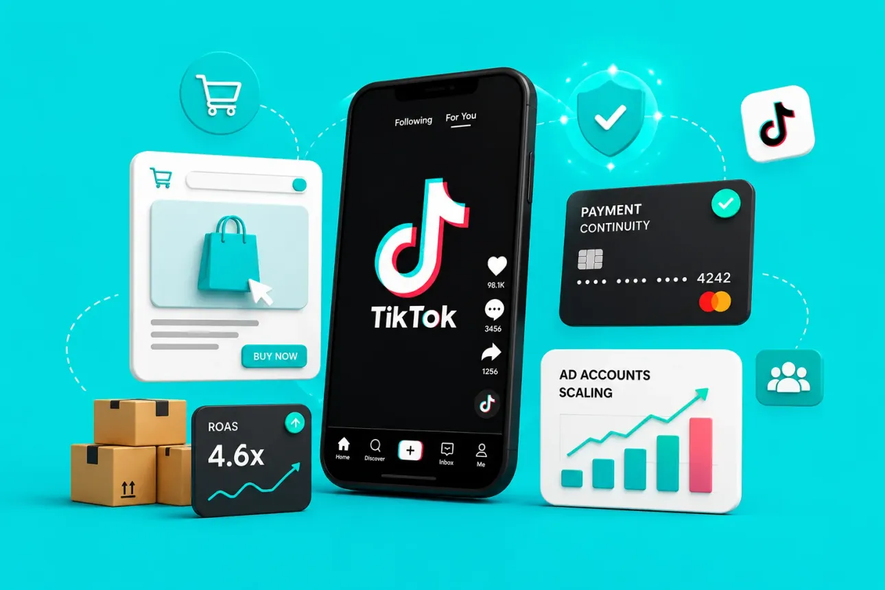 How Ecommerce Brands Can Scale TikTok Ads Without Account and Payment Bottlenecks | Rockads