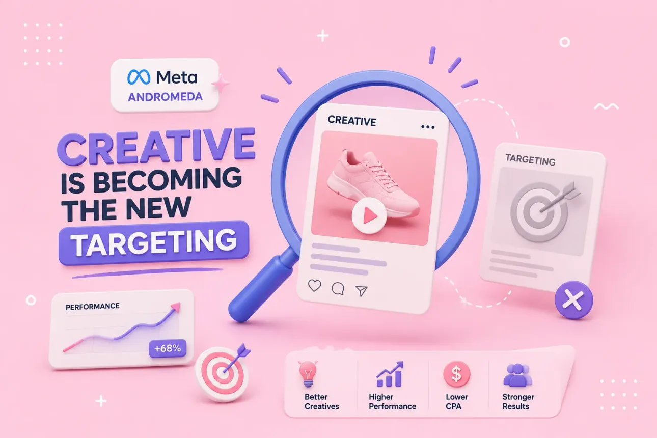 After Meta Andromeda: Creative Is Becoming the New Targeting for Meta Ads